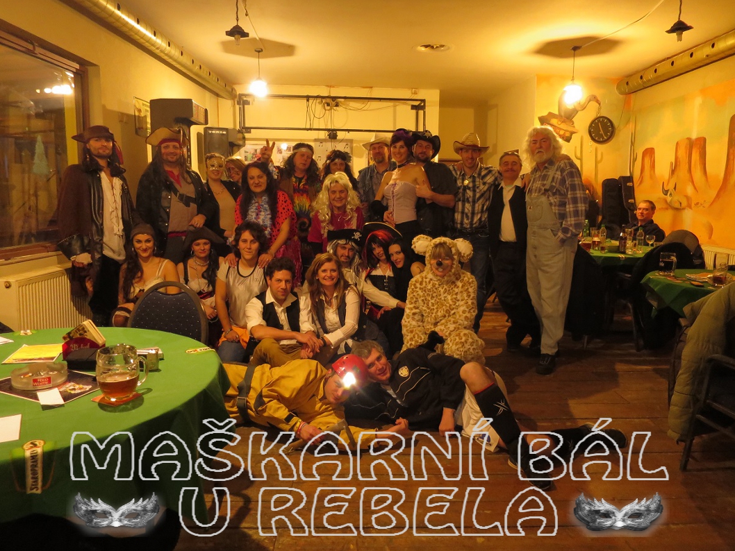 MAŠKARNÍ BÁL U REBELA 10.2.2017